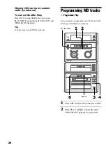 Предварительный просмотр 24 страницы Sony DHC-NX5MD Operating Instructions Manual