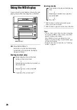 Предварительный просмотр 26 страницы Sony DHC-NX5MD Operating Instructions Manual