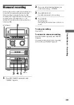 Предварительный просмотр 39 страницы Sony DHC-NX5MD Operating Instructions Manual