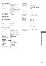 Предварительный просмотр 77 страницы Sony DHC-NX5MD Operating Instructions Manual