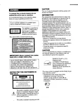 Предварительный просмотр 2 страницы Sony dhc-zx50md Operating Instructions Manual