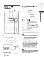 Preview for 17 page of Sony dhc-zx50md Operating Instructions Manual