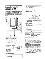 Preview for 22 page of Sony dhc-zx50md Operating Instructions Manual