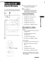 Preview for 33 page of Sony dhc-zx50md Operating Instructions Manual