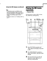 Preview for 35 page of Sony dhc-zx50md Operating Instructions Manual