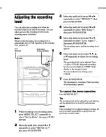 Preview for 49 page of Sony dhc-zx50md Operating Instructions Manual