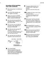 Preview for 69 page of Sony dhc-zx50md Operating Instructions Manual