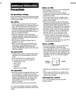 Preview for 91 page of Sony dhc-zx50md Operating Instructions Manual