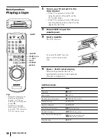 Preview for 38 page of Sony DHR-1000 Operating Instructions Manual