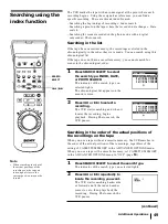 Preview for 49 page of Sony DHR-1000 Operating Instructions Manual