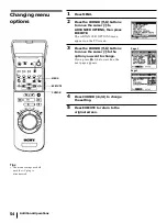 Preview for 54 page of Sony DHR-1000 Operating Instructions Manual