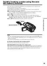 Предварительный просмотр 51 страницы Sony Digital 8 DCR-TRV120 Operating Instructions Manual