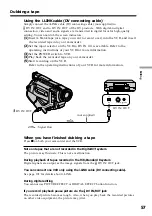 Предварительный просмотр 57 страницы Sony Digital 8 DCR-TRV120 Operating Instructions Manual