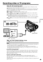 Предварительный просмотр 59 страницы Sony Digital 8 DCR-TRV120 Operating Instructions Manual