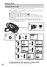 Предварительный просмотр 98 страницы Sony Digital 8 DCR-TRV120 Operating Instructions Manual