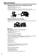 Preview for 4 page of Sony Digital 8 DCR-TRV730 Operating Instructions Manual