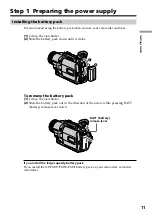 Preview for 11 page of Sony Digital 8 DCR-TRV730 Operating Instructions Manual