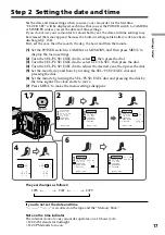 Preview for 17 page of Sony Digital 8 DCR-TRV730 Operating Instructions Manual