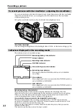 Preview for 22 page of Sony Digital 8 DCR-TRV730 Operating Instructions Manual