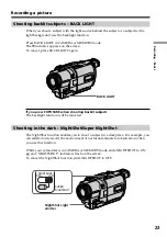 Preview for 23 page of Sony Digital 8 DCR-TRV730 Operating Instructions Manual