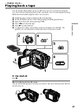 Preview for 27 page of Sony Digital 8 DCR-TRV730 Operating Instructions Manual