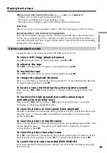 Preview for 29 page of Sony Digital 8 DCR-TRV730 Operating Instructions Manual