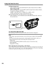 Preview for 38 page of Sony Digital 8 DCR-TRV730 Operating Instructions Manual