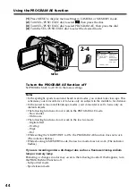 Preview for 44 page of Sony Digital 8 DCR-TRV730 Operating Instructions Manual