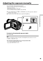 Preview for 45 page of Sony Digital 8 DCR-TRV730 Operating Instructions Manual