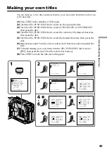 Preview for 49 page of Sony Digital 8 DCR-TRV730 Operating Instructions Manual