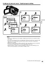 Preview for 69 page of Sony Digital 8 DCR-TRV730 Operating Instructions Manual