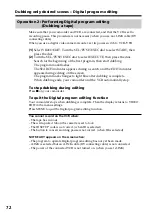 Preview for 72 page of Sony Digital 8 DCR-TRV730 Operating Instructions Manual