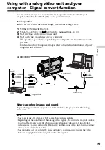 Preview for 73 page of Sony Digital 8 DCR-TRV730 Operating Instructions Manual