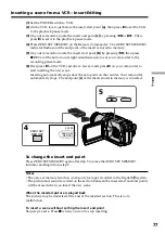 Preview for 77 page of Sony Digital 8 DCR-TRV730 Operating Instructions Manual