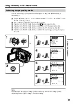 Preview for 91 page of Sony Digital 8 DCR-TRV730 Operating Instructions Manual