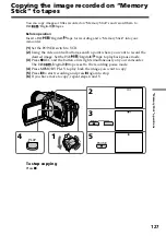 Preview for 127 page of Sony Digital 8 DCR-TRV730 Operating Instructions Manual