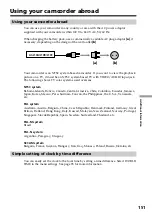 Preview for 151 page of Sony Digital 8 DCR-TRV730 Operating Instructions Manual