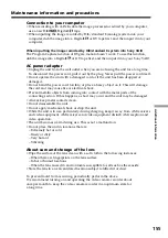 Preview for 155 page of Sony Digital 8 DCR-TRV730 Operating Instructions Manual