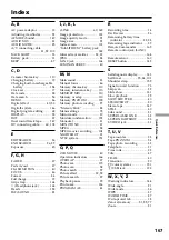 Preview for 167 page of Sony Digital 8 DCR-TRV730 Operating Instructions Manual