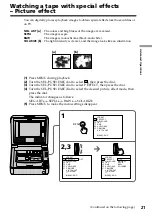 Preview for 21 page of Sony Digital 8 GV-D800 Operating Instructions Manual