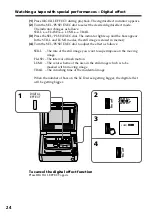 Preview for 24 page of Sony Digital 8 GV-D800 Operating Instructions Manual