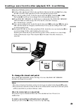 Preview for 49 page of Sony Digital 8 GV-D800 Operating Instructions Manual