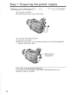 Preview for 12 page of Sony Digital 8- TRV240 Operating Instructions Manual