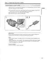 Preview for 17 page of Sony Digital 8- TRV240 Operating Instructions Manual