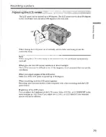 Preview for 23 page of Sony Digital 8- TRV240 Operating Instructions Manual