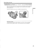 Preview for 25 page of Sony Digital 8- TRV240 Operating Instructions Manual