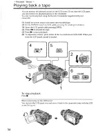 Preview for 34 page of Sony Digital 8- TRV240 Operating Instructions Manual