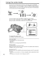 Preview for 42 page of Sony Digital 8- TRV240 Operating Instructions Manual