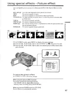 Preview for 47 page of Sony Digital 8- TRV240 Operating Instructions Manual