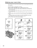 Preview for 60 page of Sony Digital 8- TRV240 Operating Instructions Manual